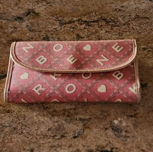 Dooney & Bourke Pink Patterned Wallet